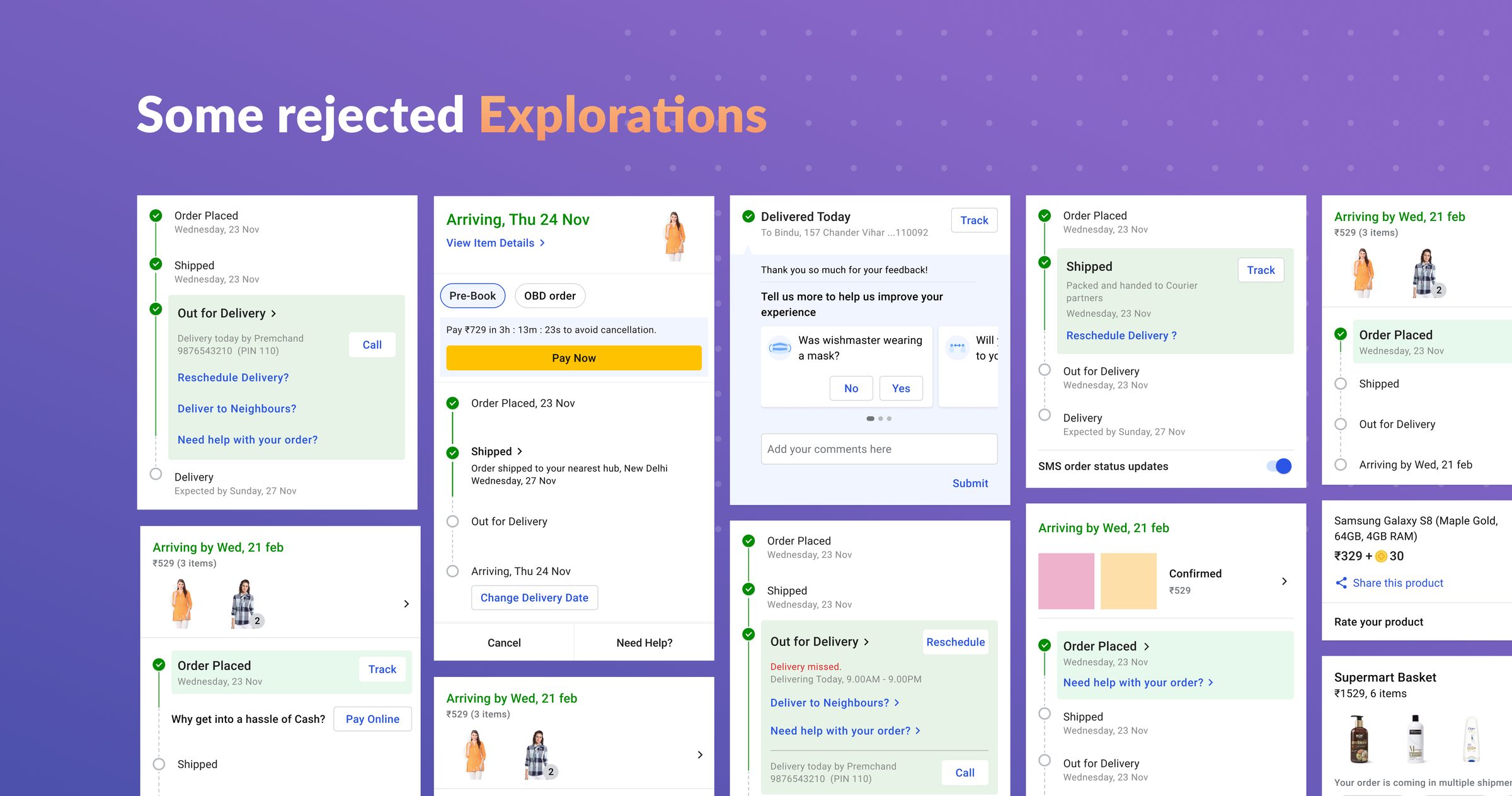 Rejected exploration